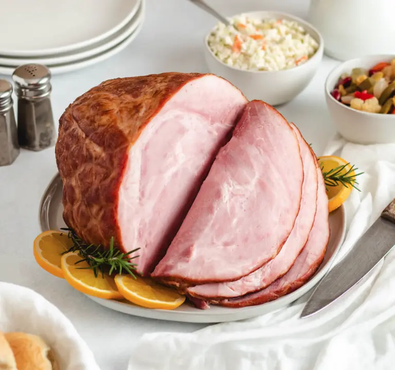 How long does cooked ham last in the refrigerator?